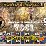 Syair Togel Sydneypoolsnight 26 Agustus 2021