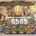 Syair Togel SYDNEYNIGHT 12 September 2021