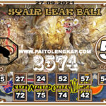 Syair Togel SYDNEYNIGHT 27 September 2021