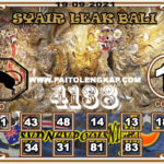 Syair Togel Sydneypoolsnight 19 September 2021