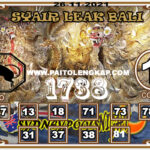 Syair Togel Sydneypoolsnight 26 November 2021. Syair hari ini