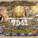 Syair Togel Sydneypoolsnight 03 Januari 2022