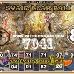 Syair Togel Sydneynightpools 06 Januari 2022