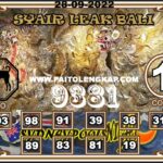 Syair Togel SydneyNightpools 28 September 2022