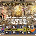 Syair Togel Sydneypoolsnight 27 November 2022