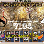 Syair Togel Sydneypoolsnight 13 November 2022