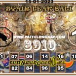 Syair Togel SydneyNightpools 14 Januari 2022